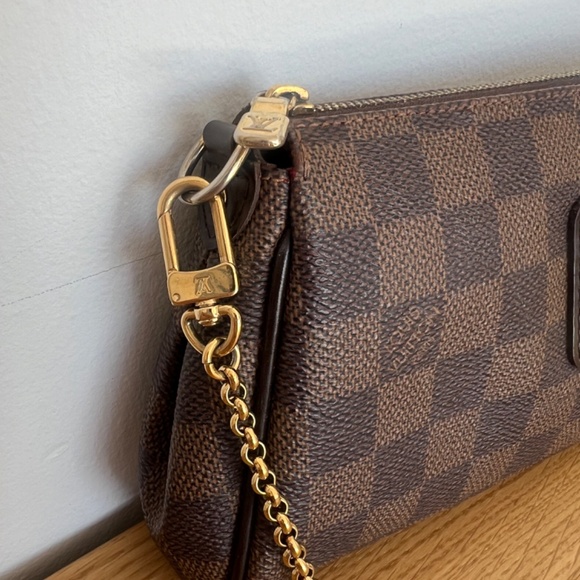 Louis Vuitton Damier Ebene Eva clutch - Picture 3 of 13